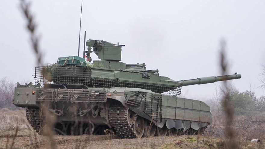 Medvedev: Xe tăng T-90M của Nga tốt nhất thế giới